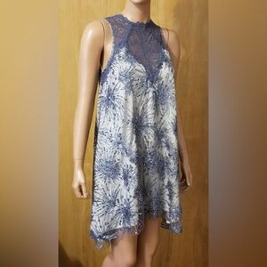 Southern Fried Chics sparks fly Lace Overlay Dress